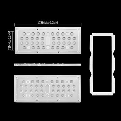 Aukštos{0}}vienodumo apšvietimo optika